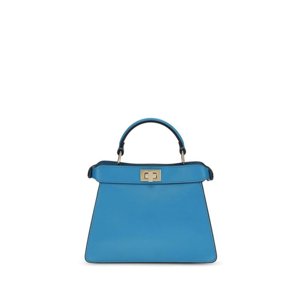 Fendi Blue Calf Leather Bos Taurus Women's Handbag - Picture 1 of 4